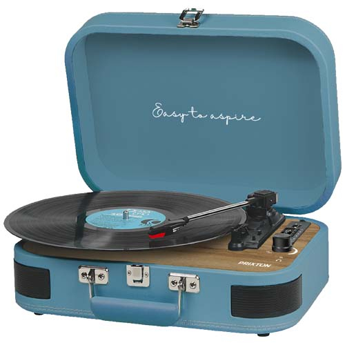 Tourne disque Prixton VC600 Bleu récif